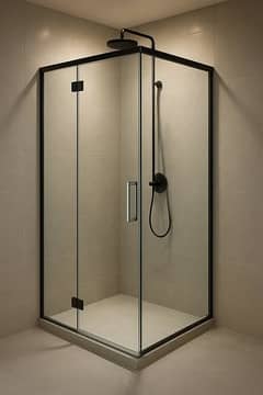 Shower Cabins/SS Reeling/Office Partition/Led Mirror/Glass Designing