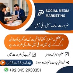 Part time, Full time, Home based online job