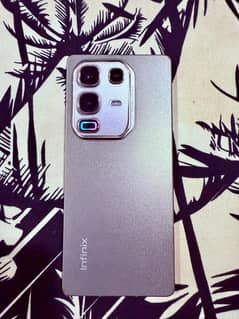 Infinix note 50 pro natural titanium colour  box with all accsories