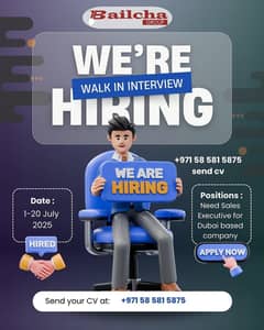 sales executive ( office based job)  only for females