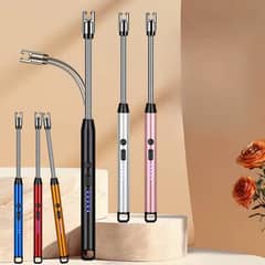 Windproof Kitchen Electric USB Lighter Long Candle BBQ Gas Stove Ignit