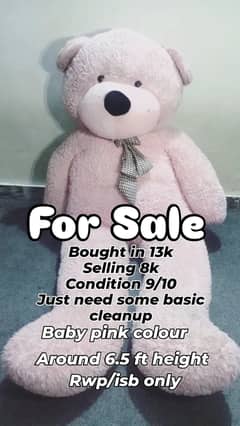 Big teddy bears for sale