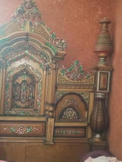 chinyoti furniture, complete bed set ,. room chairs, bed dressing table