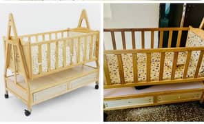used baby cot+swing cot 10/9 condition