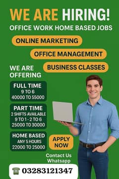 Urgent Passionable Staff Required For A Company