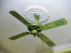 Used 52" Fancy Ceiling Fan for Sale.