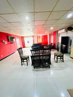 2 bed full luxury furnished separate floor available for rent in family building