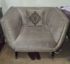 1 seater poshish sofa quantity 2