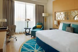 2 Bed Apartment Fully Furnished With Luxury Services For Rent With Maid Room F-8 Centaurus