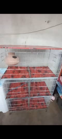 5 portion cage (ARGENT SELL)