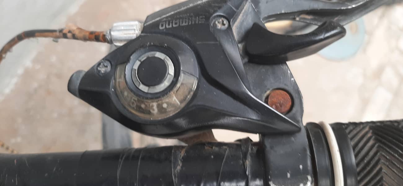 caspain cycle with both gears , both suspension and and front disk 4