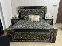 Deco paint Bed and dressing table