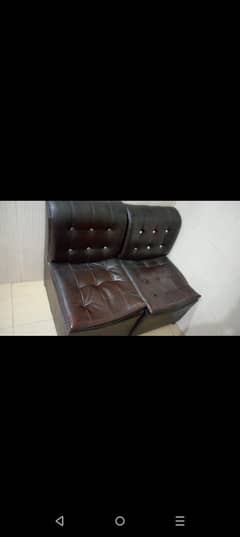 Two seater Office sofa set for urgent sale.