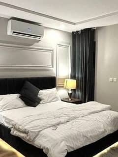 daily basis weekly basis two bad room fully furnished luxury apertment available for rent gulbreg greens islamabad