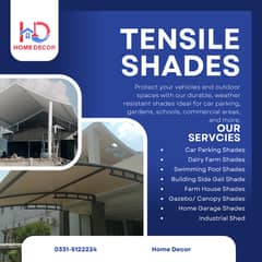 Car parking/Tensile shed/Marquee shed/Wall mounted/Café rooftop shed
