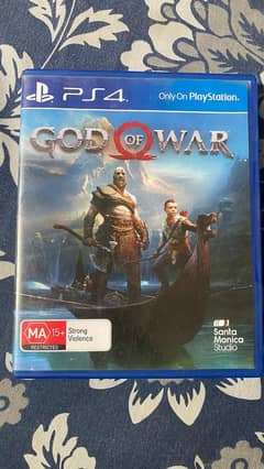 God of War 4 & Spiderman game CD