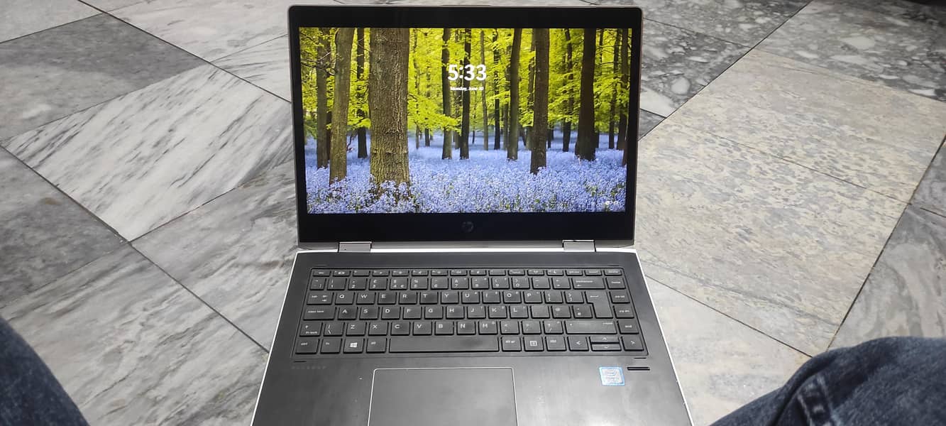 HP i5 8 generation,, 256Memory / 16 RAM 360 Rotating 2