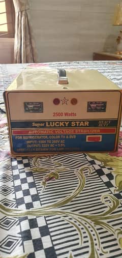 brand new stabilizer 2500 watt  Automatic  voltage stabilizer