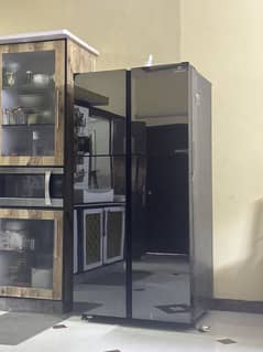 Double door refrigerator for sale .