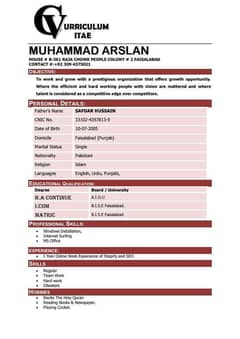 I need job