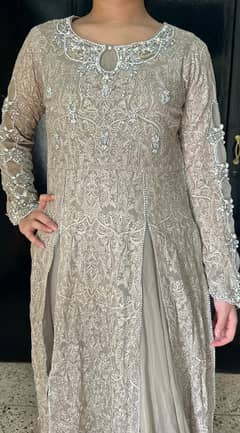 Two piece long dress