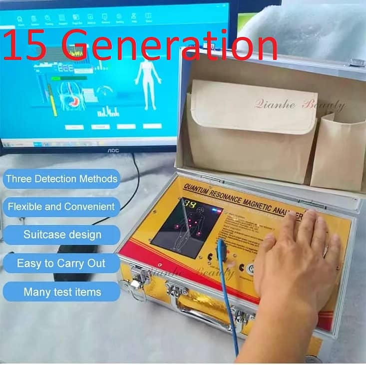 3 way Working machine Quantum Megnatic Analyzer 3