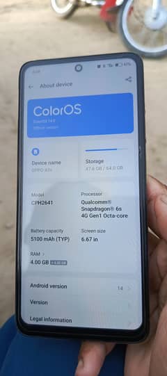 oppo A3x