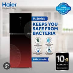 Haier Refrigerator HRF-368IARA ( RED )