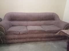 sofa set and table