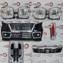 Suzuki Spacia/Flair wagon Front/Back Light fog Lamp Bumper Mirror Part