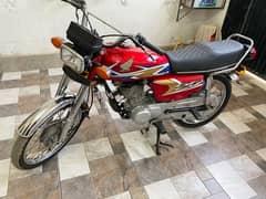 Honda CG 125 Red Lush condition