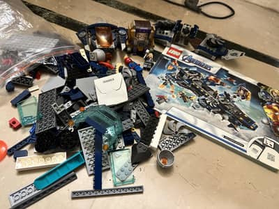 Lego original almost new set with books and atickers