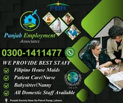 Maids / Patient Care / Cook / Nanny Chef / Baby Sitter Maid Available