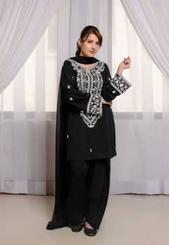 Summer Collection / Lawn Dresses / 3 pcs Unstiches Suits