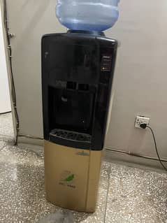 Dispenser with mini fridge