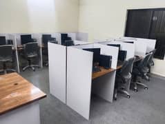 10-12 seats fully independent furnished office for rent (24hours) Rejected