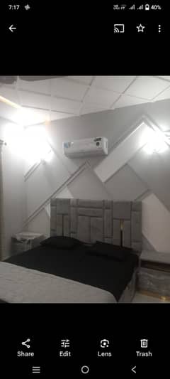 5 Marla brand New Fully Furnished 3 Bedroom House Available For RENT Phase 7 DHA Lahore