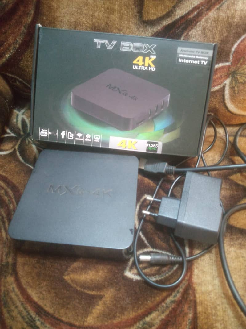 Mxq Android Tv Box for sale in new condition read full add. 1