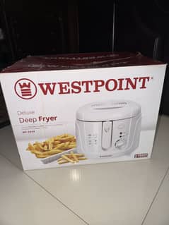 West Point deluxe deep fryer