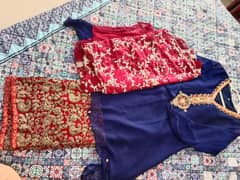 3 piece party wear
