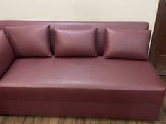 L Shaped Leather Sofa
