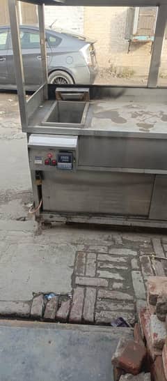 burger swarma plus deep fryer