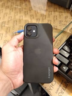 iPhone 12jv 64gb with back cover and cable
