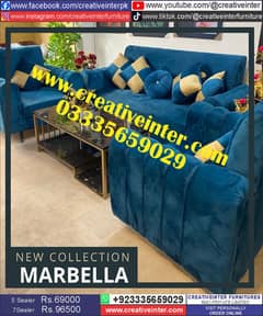 Office sofa table L shape desk corner visitor saloon set latest furnit