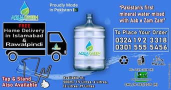 Bottled Drinking Water - Free Delivery in Rawalpindi & Islamabad