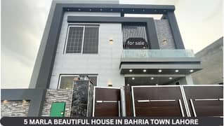 Brand New 5 Marla House For Sale In Ghaznawi extention Block Sector F Bahria Town Lahore