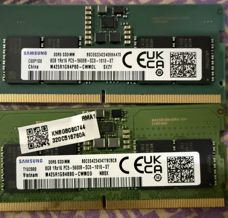 Ram 8GB DDR5 5600 notebook 0
