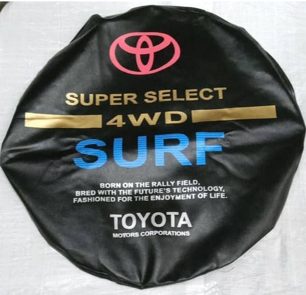 Tire Cover(Stapni) for Toyota Surf with Elegant Design Printed