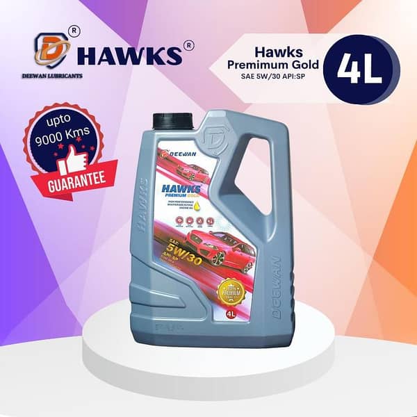 Deewan Hawks Premium Gold SAE 5W30 API SP - 4L