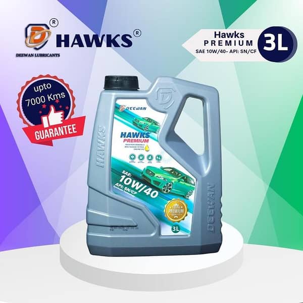 Deewan Hawks Premium SAE 10W40 API SN / CF - 3L
